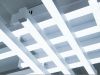 Біла Led люстра до 20 м²  без пульта 90 Вт мінімалістичний дизайн (SX812/8WH)