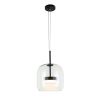 Підвісний світильник 909XL157-1 led (220) BK+CL