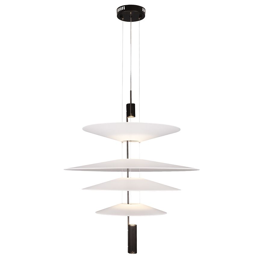 Люстра Flamingo 792D1183 (500+680+500+360) BK