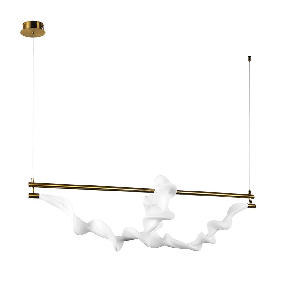 Люстра довжина 120 см LED колір Бронза Sinfonia di Luce (7813168 (1200) AB)