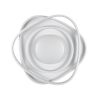 Стельова LED люстра 90W Smart Aura біла з керуванням через пульт і додаток (7871015)