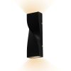 Сучасний вуличний настінний LED світильник 10W (9232004 BK)