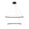 Люстра 7529833-2A BLACK LED (600+800)