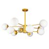 Люстра 7526033-10 GD+WH