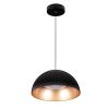 Світлодіодна LED люстра-підвіс 24W 781PL3956 (300) BK+GD