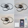 Люстра світлодіодна до 20м² з пультом керування VITA 80W 3R-APP BLACК