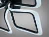 Сучасна Led люстра до 15м²чорного кольору (WG5146/4BK)