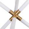 Дизайнерський LED підвіс у стилі мінімалізм "Geometria Bronze" (7813155-1 AB)