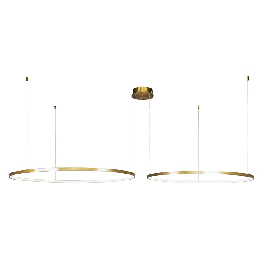 Люстра 7529832-2B BRONZE LED (800+1000)