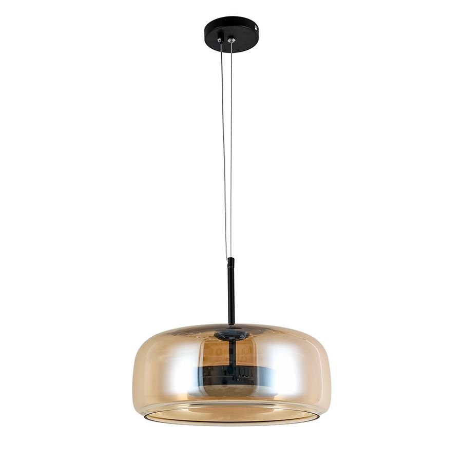 Підвісний світильник 909XL158-1 led (330) BK+AM