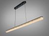 Світлодіодний лінійний Led підвіс 120 см чорному корпусі Crystal Beam