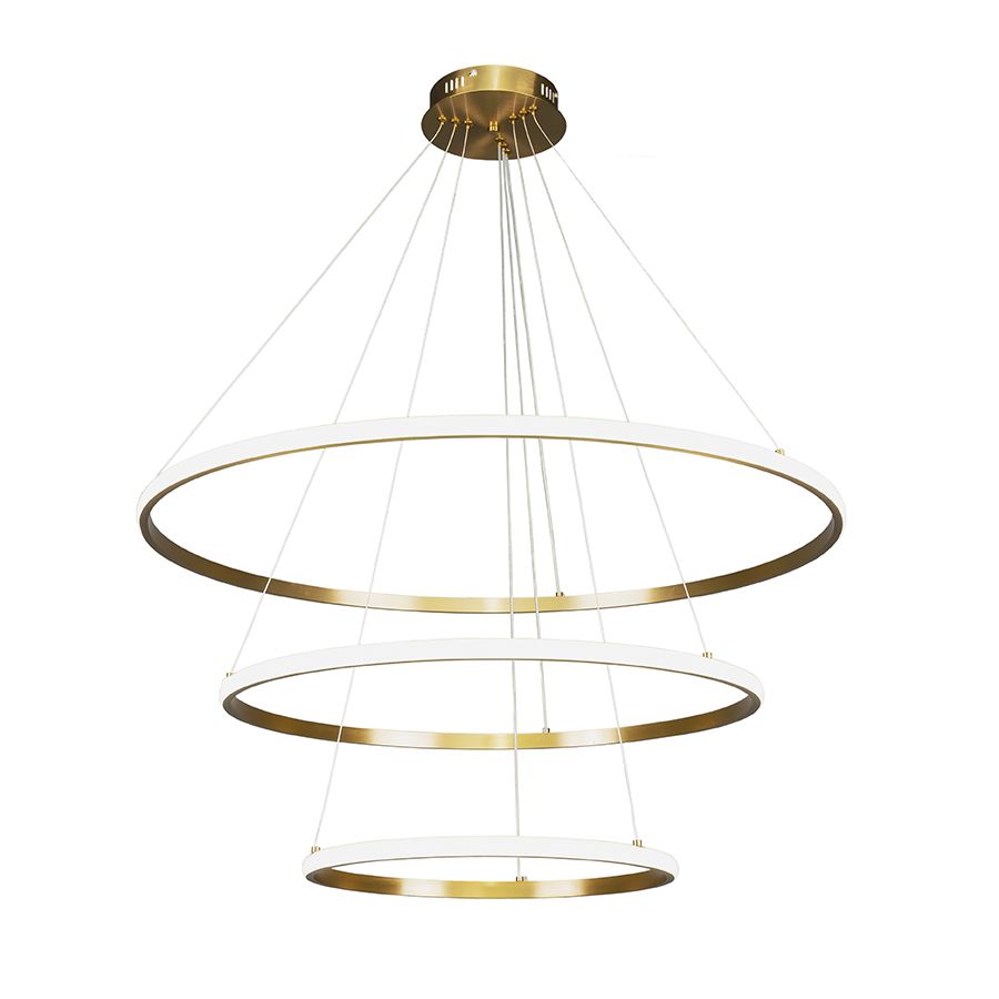 Люстра 7529833-3A BRONZE LED (400+600+800)