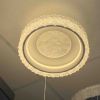 Світлодіодна Led люстра до 20м² круглої форми 43 см 158 Wt Crystal Halo